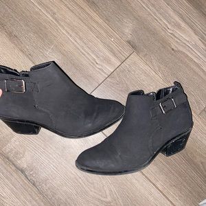 Black booties